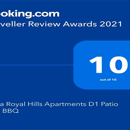 Appartamento Orka Royal Hills D1 Patio And Bbq